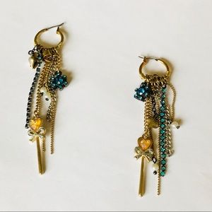 Betsey Johnson Statement Earrings